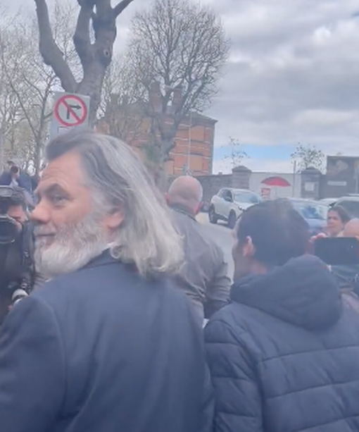Gerry Hutch walks free from court after being cleared of the murder of David Byrne Gerry Hutch walks free from court after being cleared of the murder of David Byrne